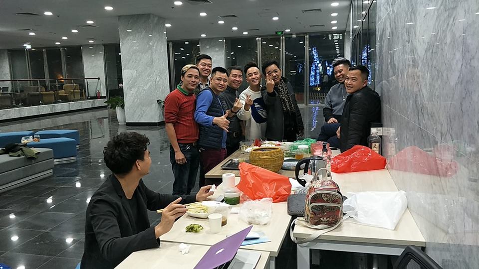 Hình ảnh không có trên ti vi của dàn sao đóng Táo Quân 2018